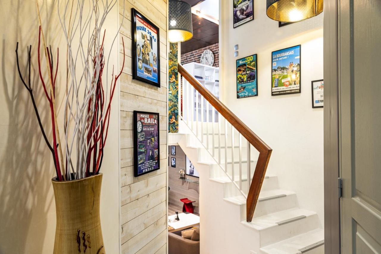 Ker Brunat Centre Historique Idealement Situe Cosy Calme Grand Appartement Dinan Exterior photo